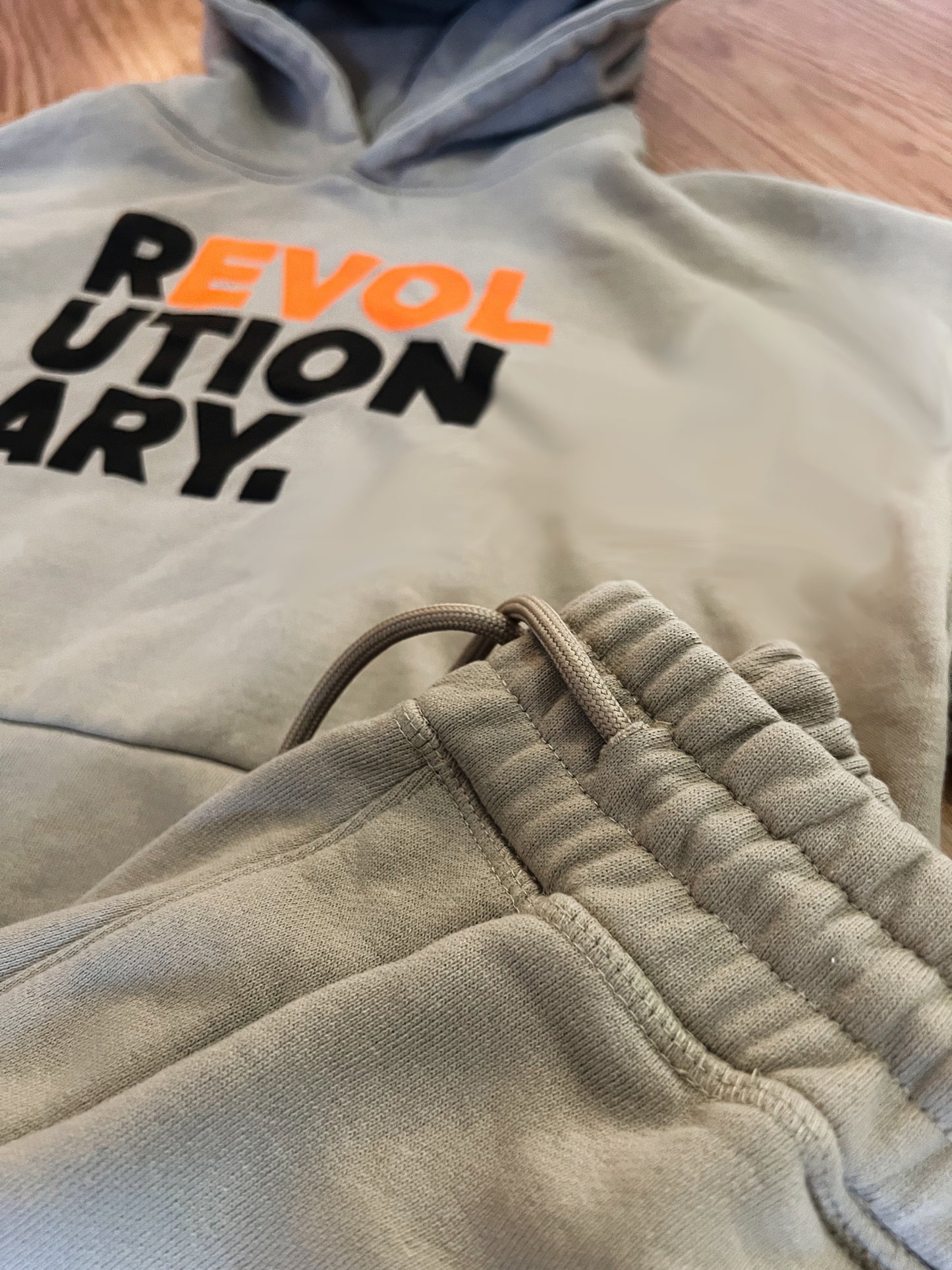 Revolutionary (New Premium Sweatsuit)(Driftwood)