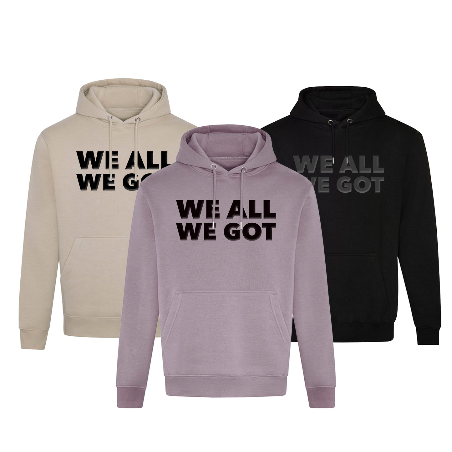 WE ALL WE GOT (Ultra Premium Heavyweight)(Hoodie)