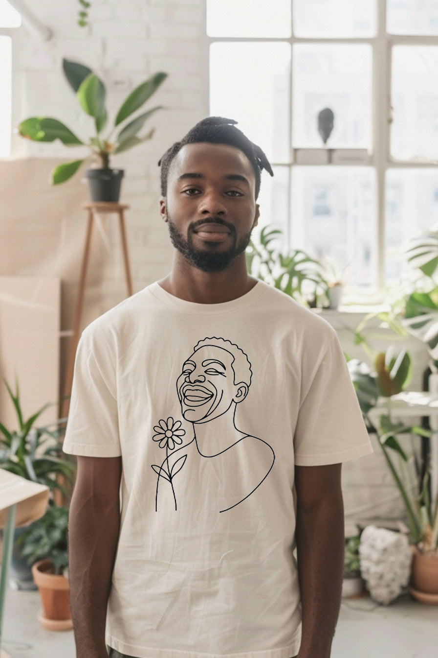 Rooted In Joy (Cream)(T-Shirt)