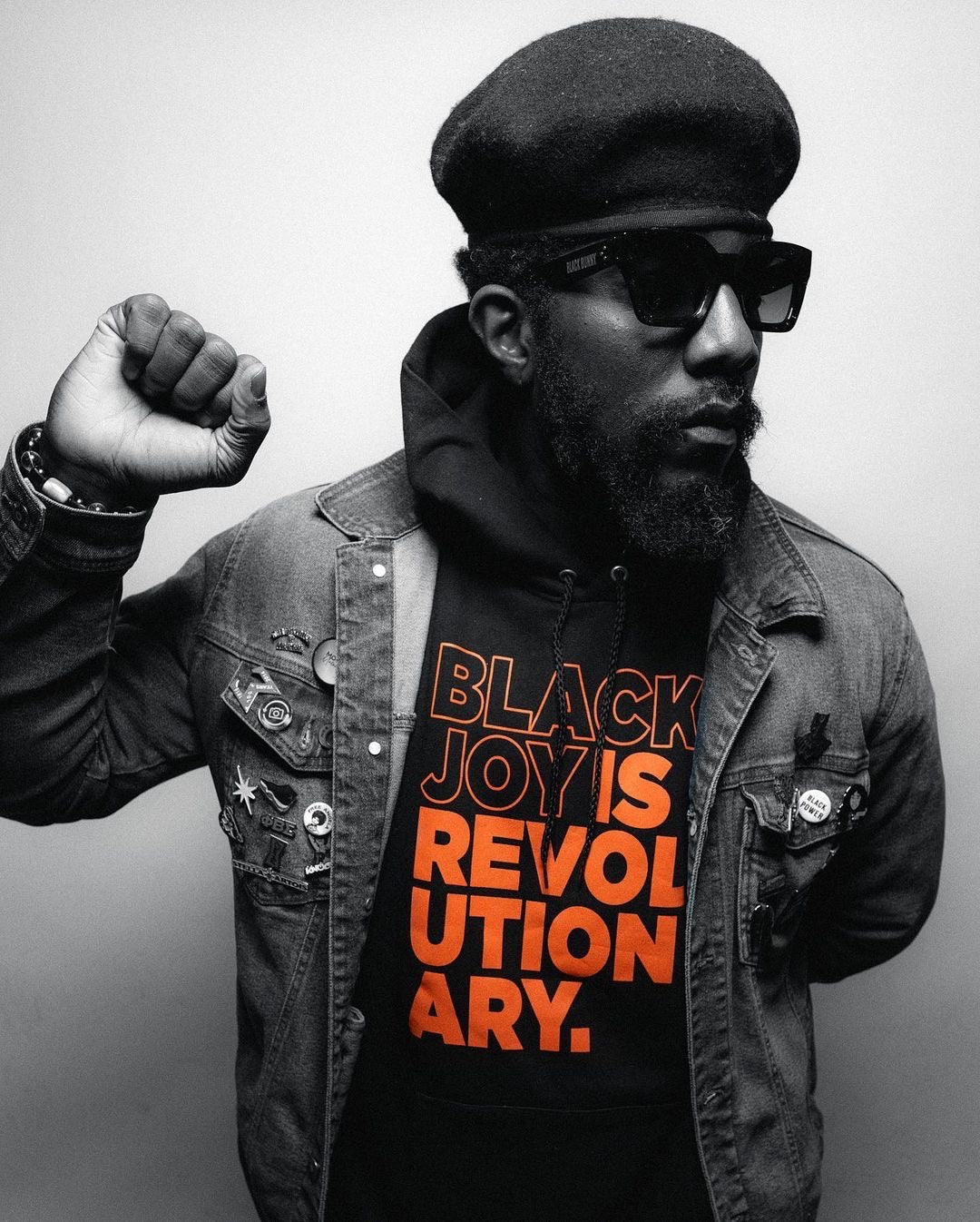 Black Joy Is Revolutionary (Bundle)(Black and Art Hype Orange)