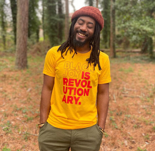 Black Joy Is Revolutionary (T-Shirt)(Fire)