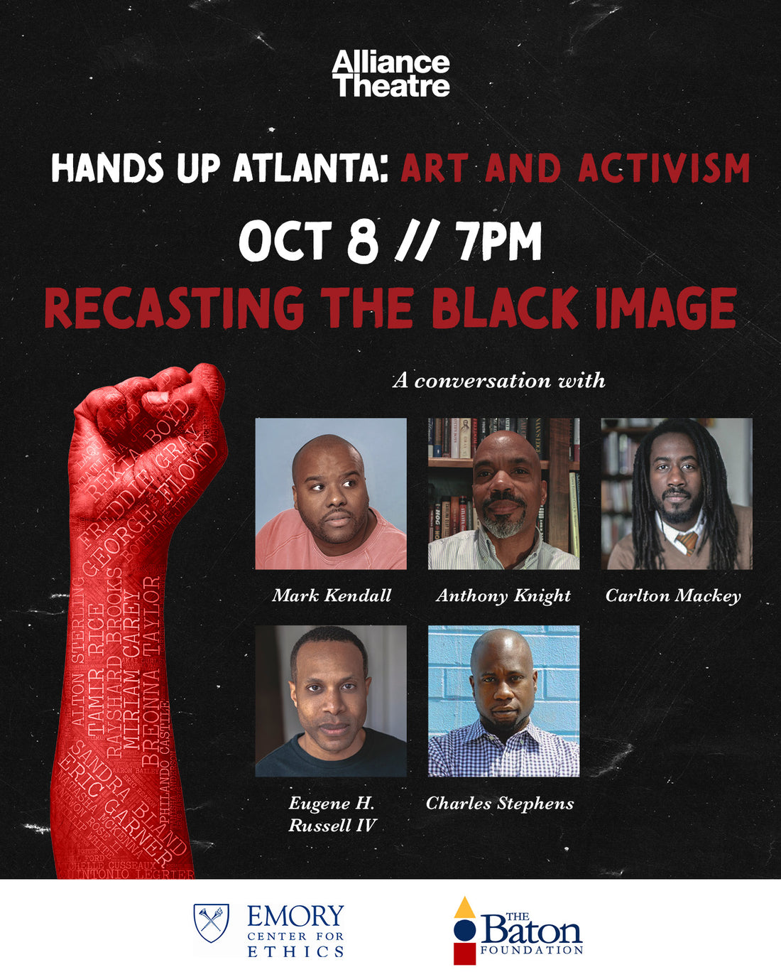 Black Men Smile® Founder Carlton Mackey Moderates Alliance Theater Panel on the Black Male Image