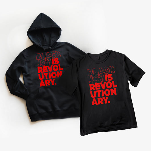 Black Joy Is Revolutionary (Bundle)(Black and Red)