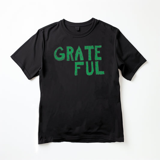 GRATEFUL (Black and Abundant Green)(TShirt)