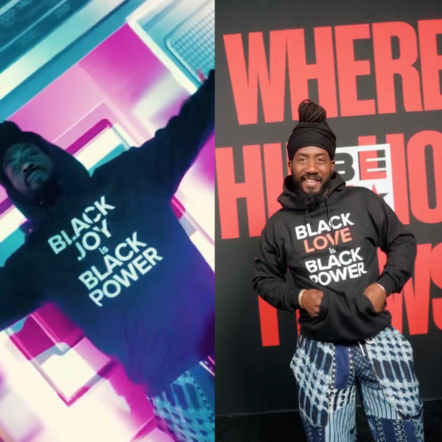 Black Joy/Black Love is Black Power (Hoodie)