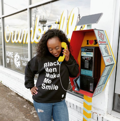 Black Men Make Me Smile Sweatshirt