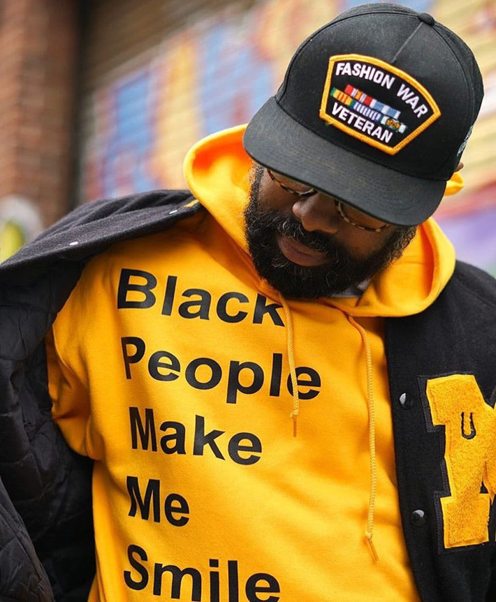 Black People Make Me Smile (Hoodie)